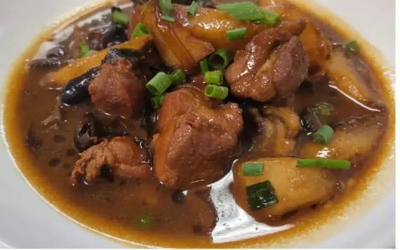 10.小鸡炖蘑菇 Chicken with Mushroom in Chicken Soup